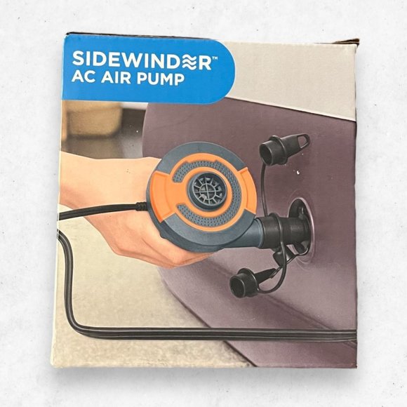 Bestway Sidewinder‎ 110-120V Air Pump Inflation And Deflation Camping 3 Adaptors - Picture 2 of 5